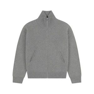 Axel Arigato Medium Grey Mélange Wool Blend Cardigan - NWT